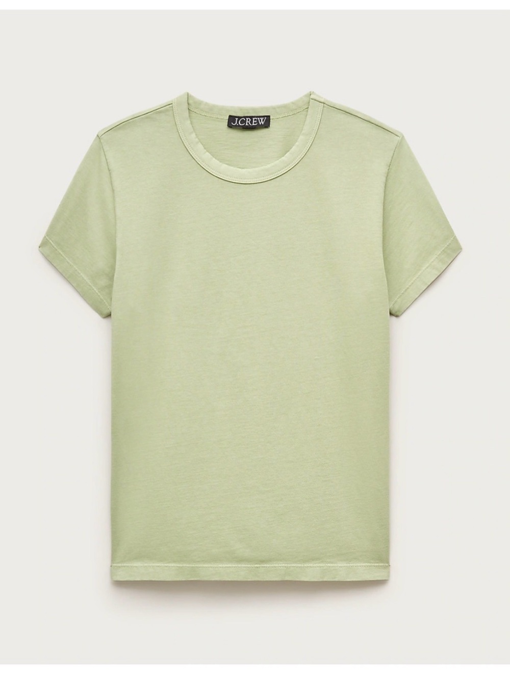 NWOT J. CREW BF GREEN COTTON TEE